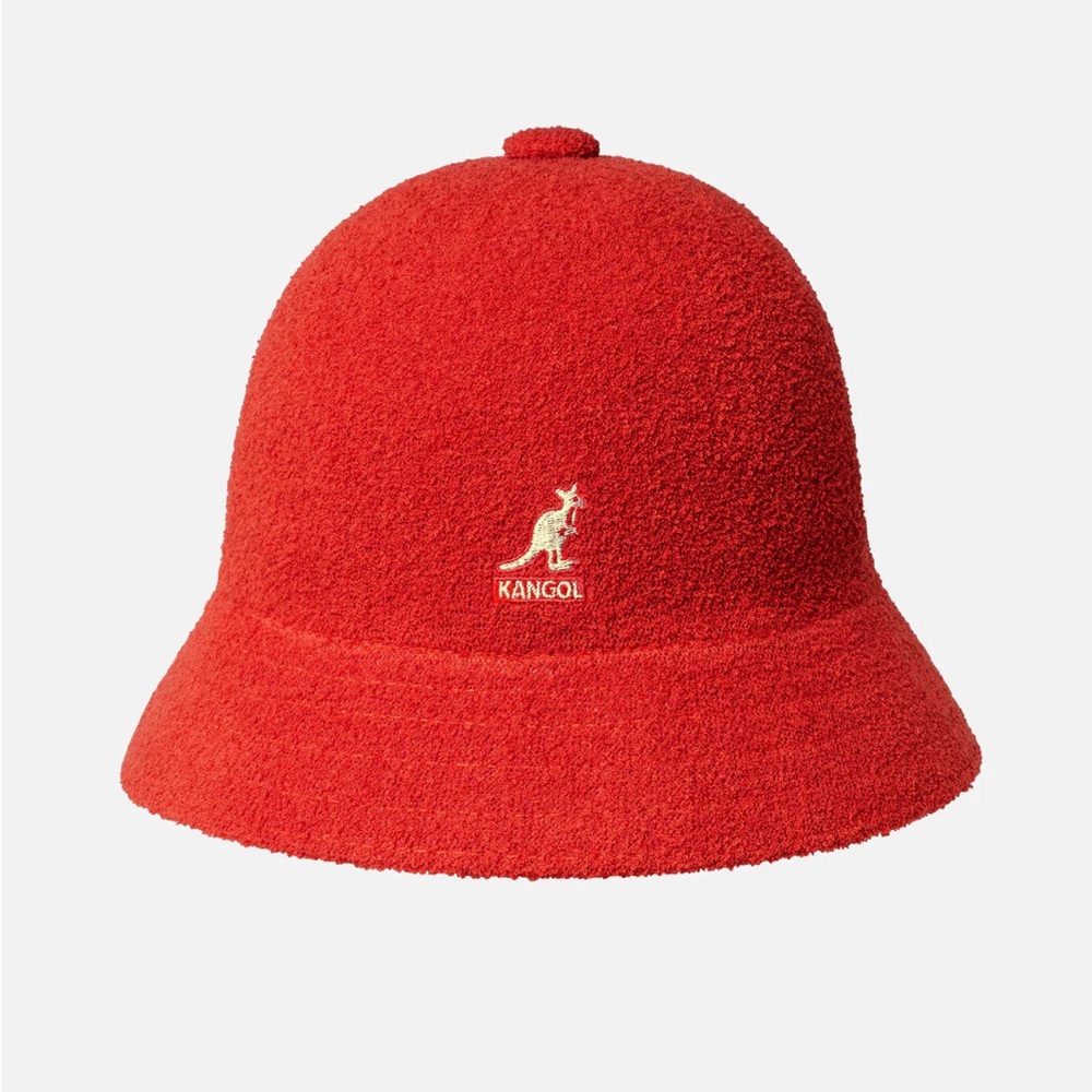 Kangol Bucket Bermuda Scarlet Red Sz Small